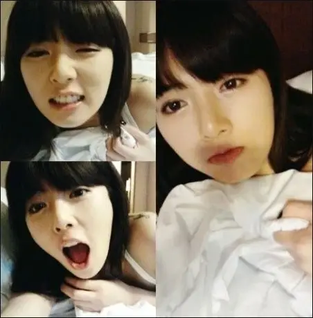 렌즈 뺀 모습이 궁금한 현아, 부담스러워...