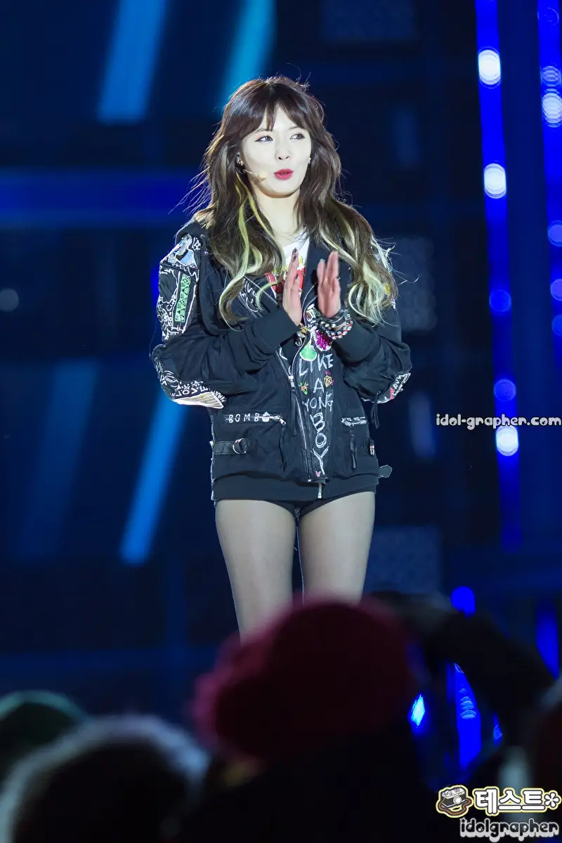 현아(포미닛) 직캠 :: 130223 양양 K-POP 콘서트 by cameratest