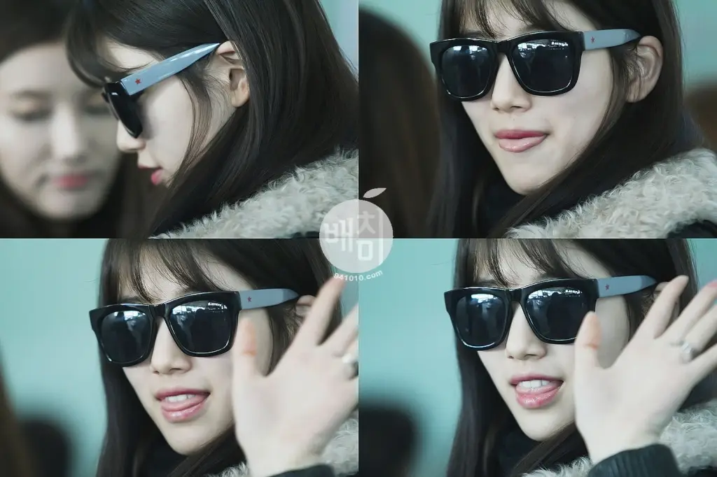 수지(miss a) 직찍 :: 130103 인천공항 출국 by 배치미