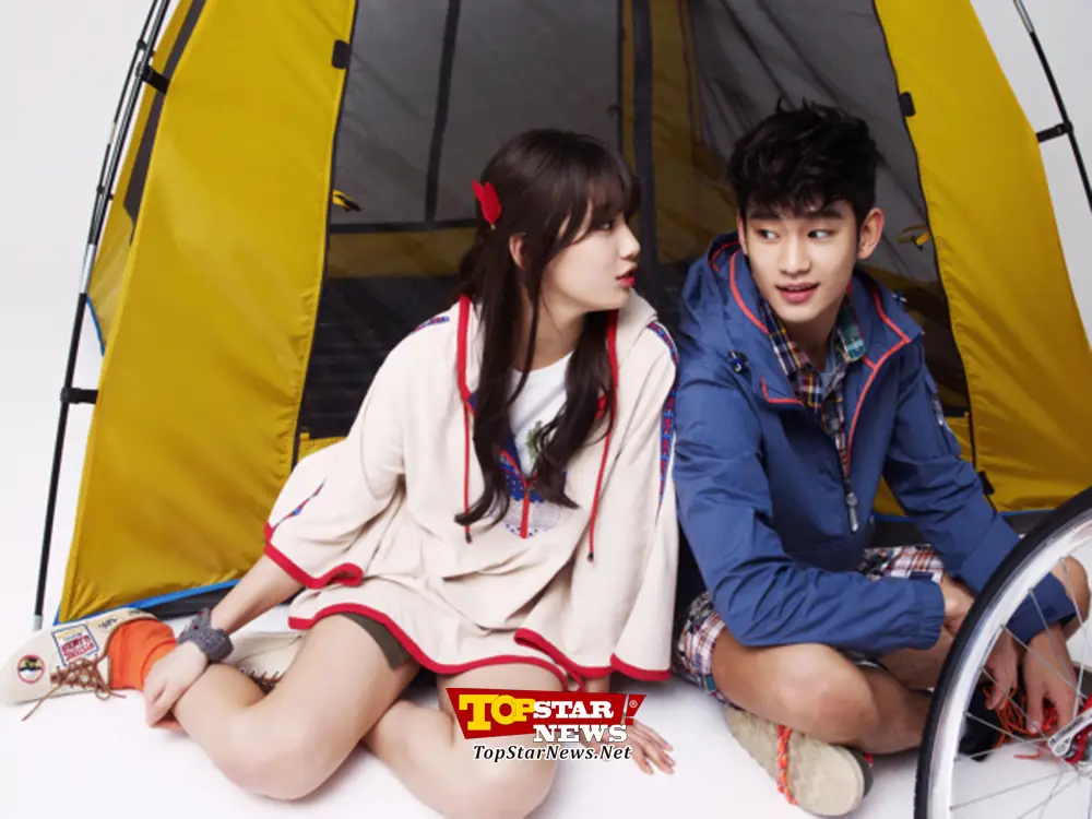 수지(miss a) & 김수현 :: 130220 빈폴 아웃도어 화보