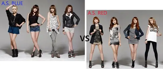 애프터스쿨 유닛 드디어 공개 ‘섹시 RED VS 발랄 BLUE’