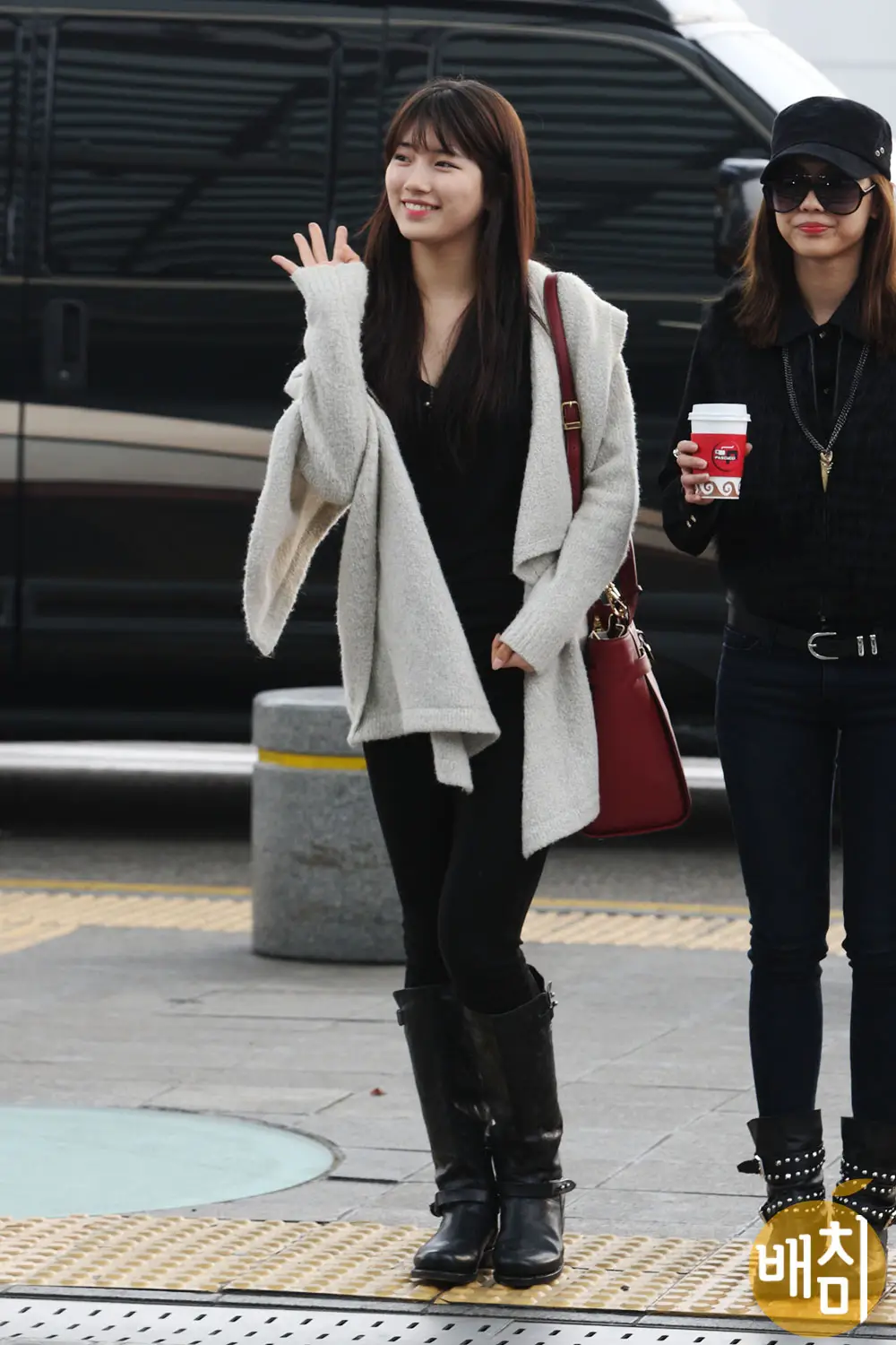 수지(miss a) 직찍 :: 130115 인천공항 출국 직찍 by 배치미