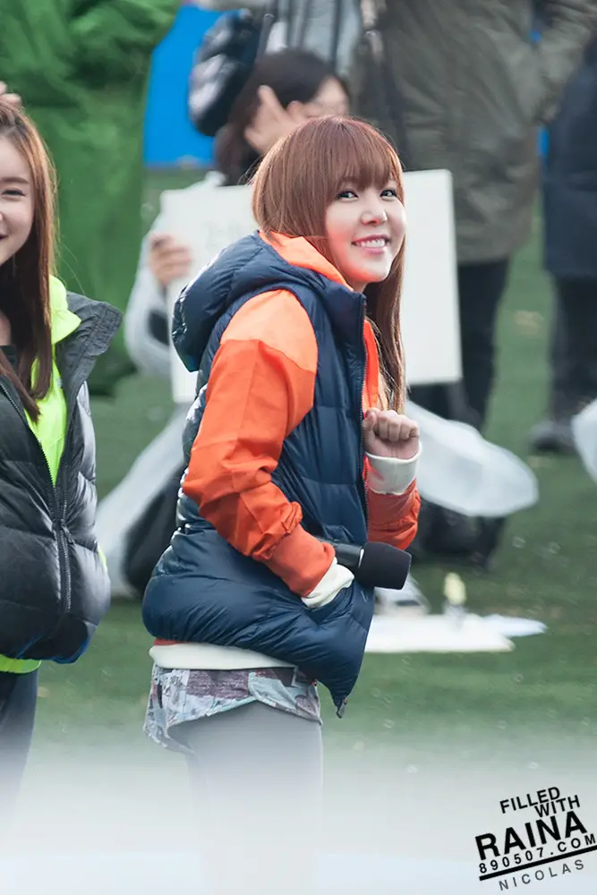 레이나(After School) :: 121111 협성대학교 출발 드림팀 촬영현장