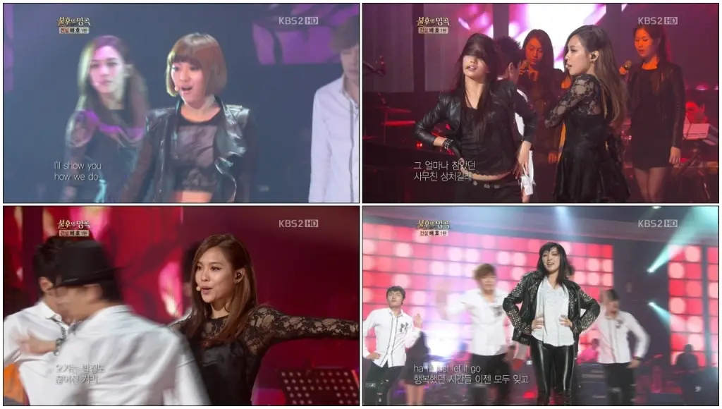 [영상] miss A 파워풀한 댄스?! @ 121124 불후의 명곡