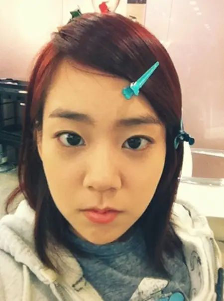 한승연, 눈만 멀뚱~ 코믹셀카 ㅋㅋ