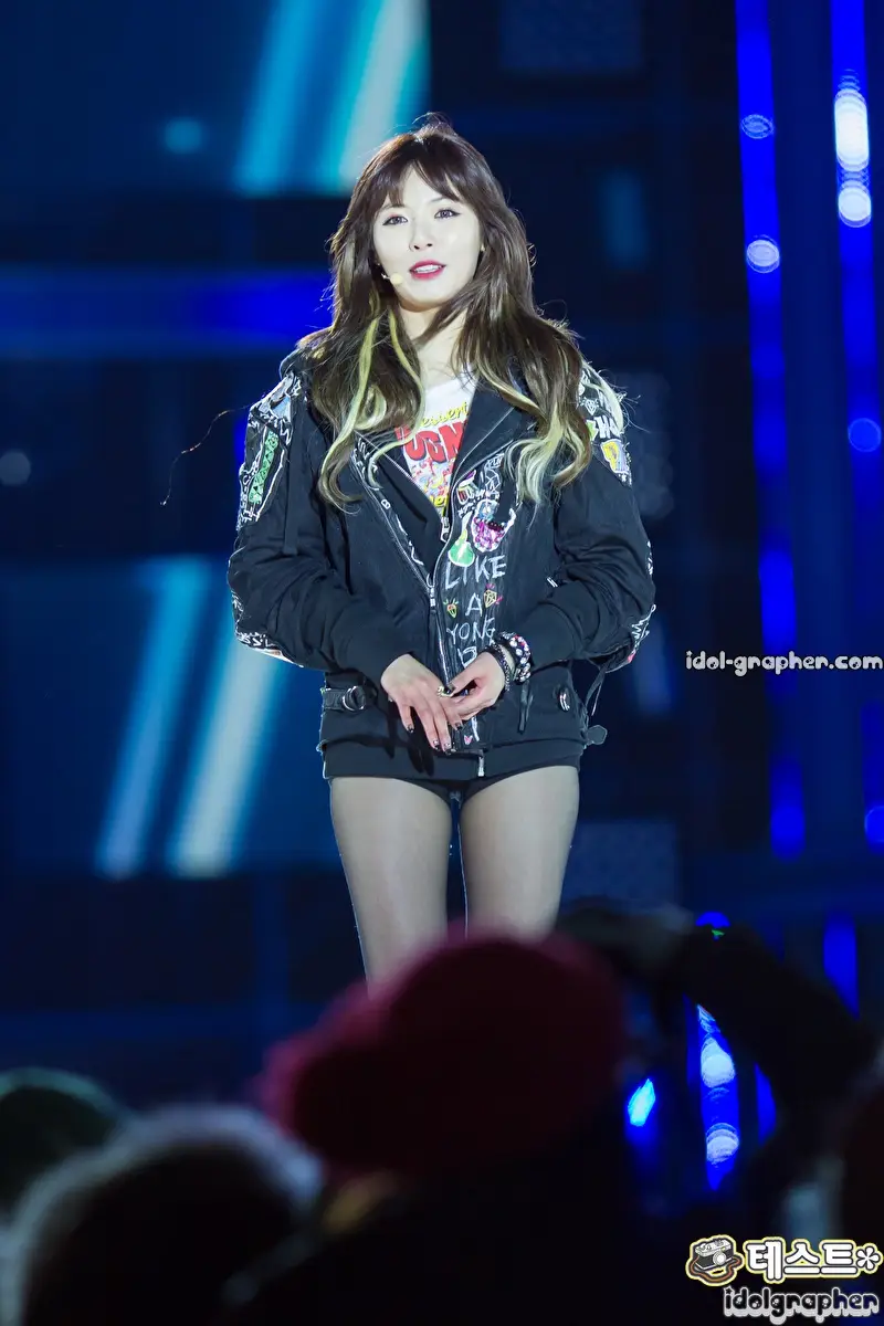 현아(포미닛) 직캠 :: 130223 양양 K-POP 콘서트 by cameratest