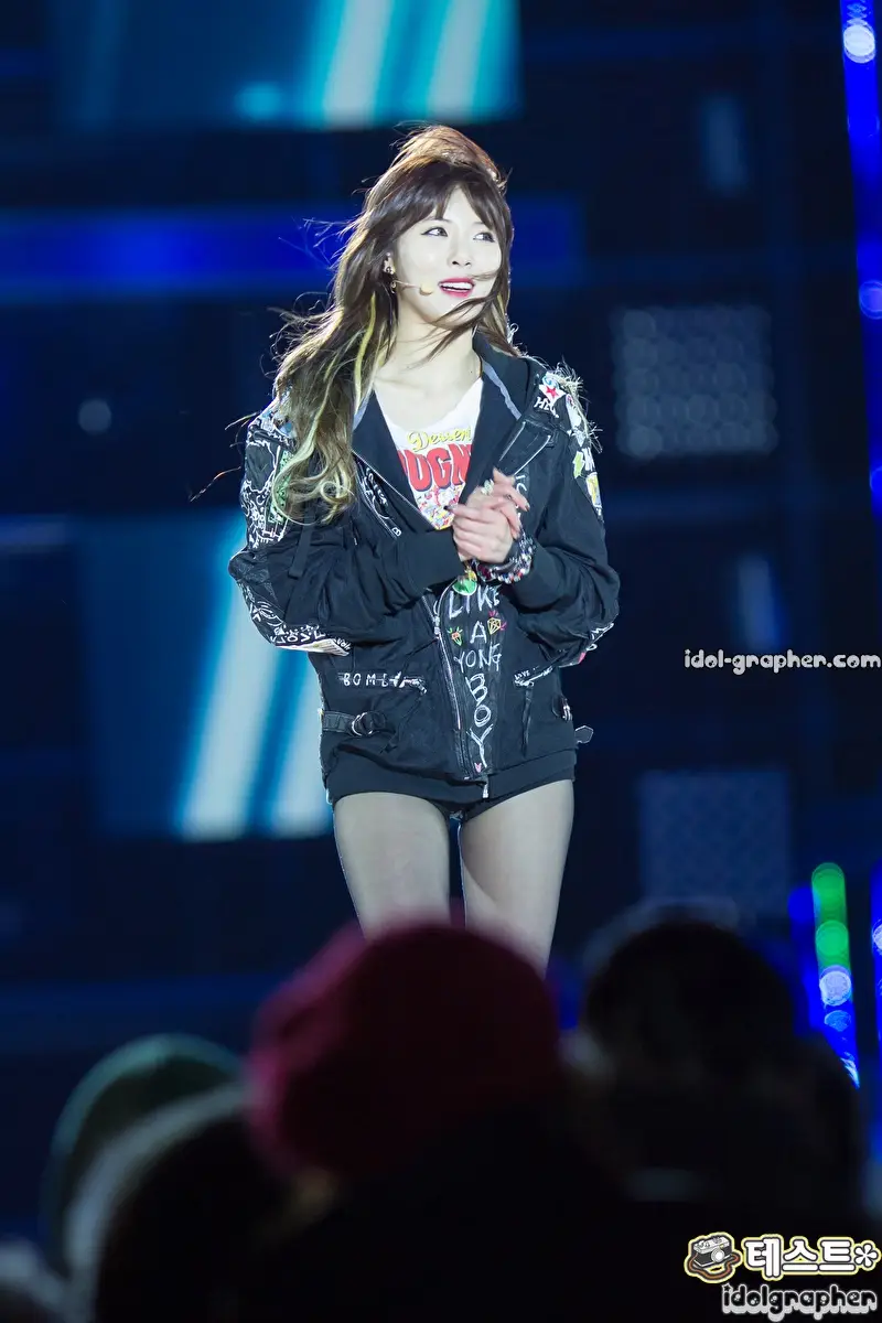 현아(포미닛) 직캠 :: 130223 양양 K-POP 콘서트 by cameratest