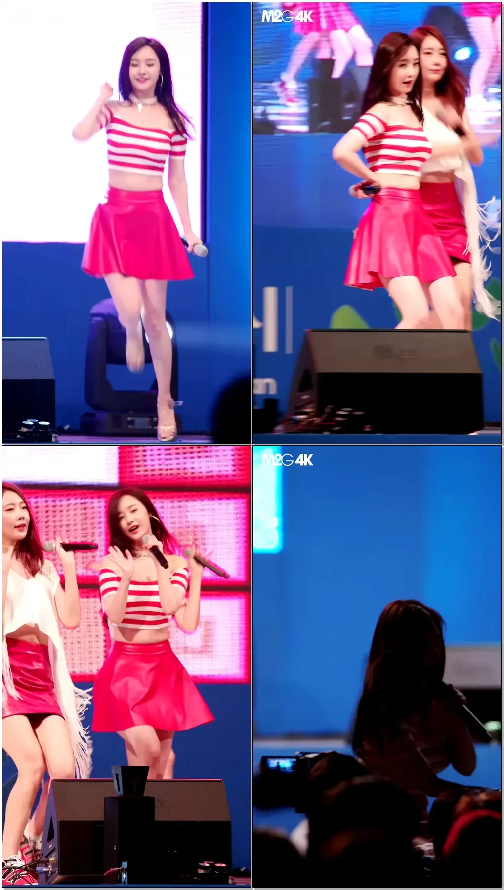 [직캠] 160909 오산시민의날 - 달샤벳 우희 ( Mr. BangBang )