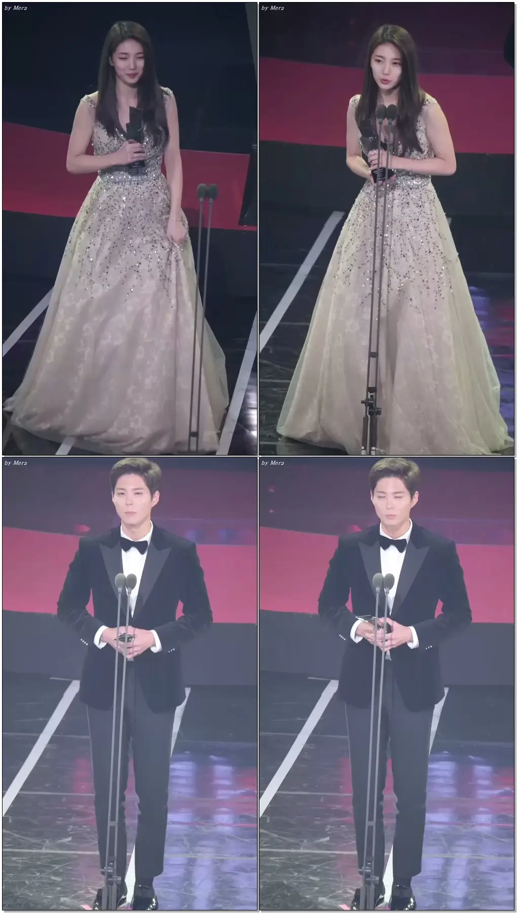 161116 수지 (SUZY),박보검 - 베스트스타상 드라마 수상 [수지,박보검] 직캠 Fancam (Asia Artist Awards ) by Mera