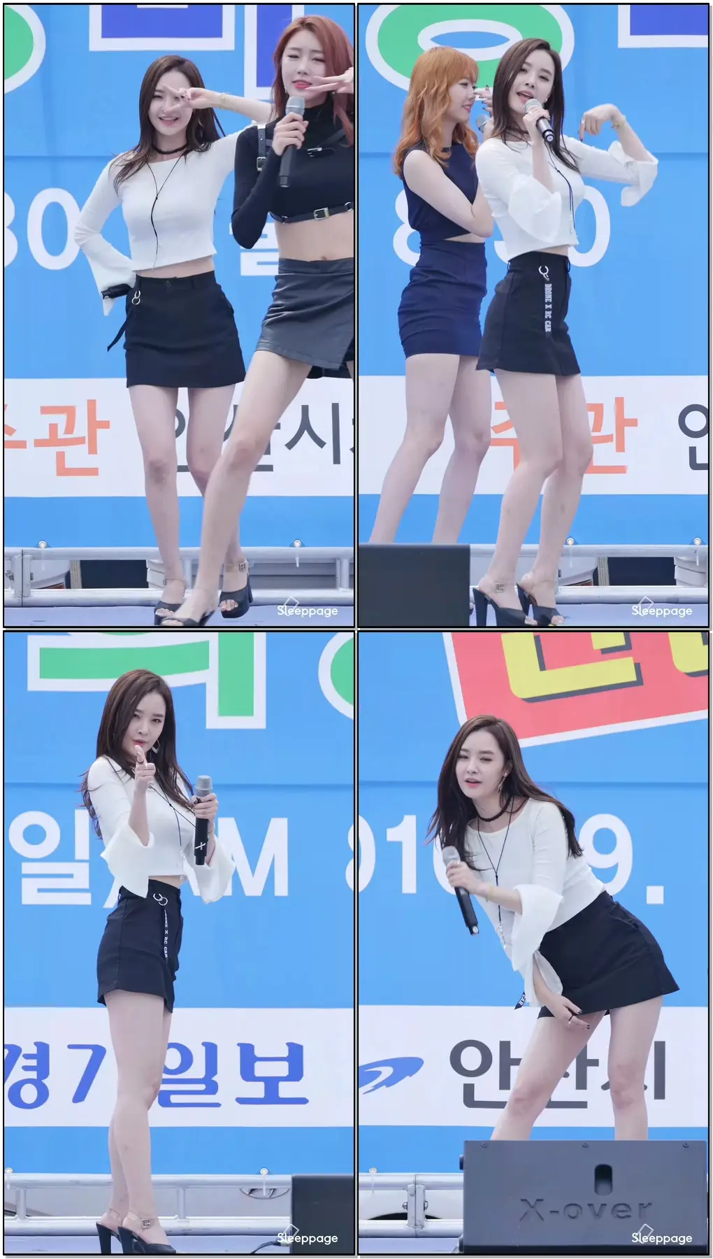 [4K/직캠/FANCAM] 160925 달샤벳 ( Dalshabet ) 수파 두파 디바 ( supa dupa diva ) [우희] @ 안산희망마라톤 By Sleeppage