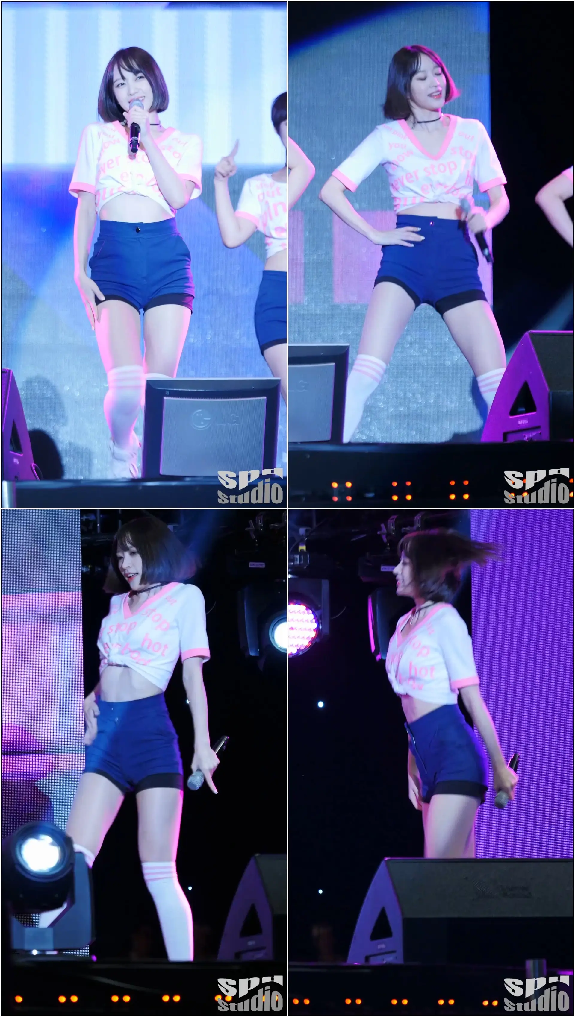 EXID 하니 위아래 서원밸리 그린콘서트 160528 직캠 spdstudio