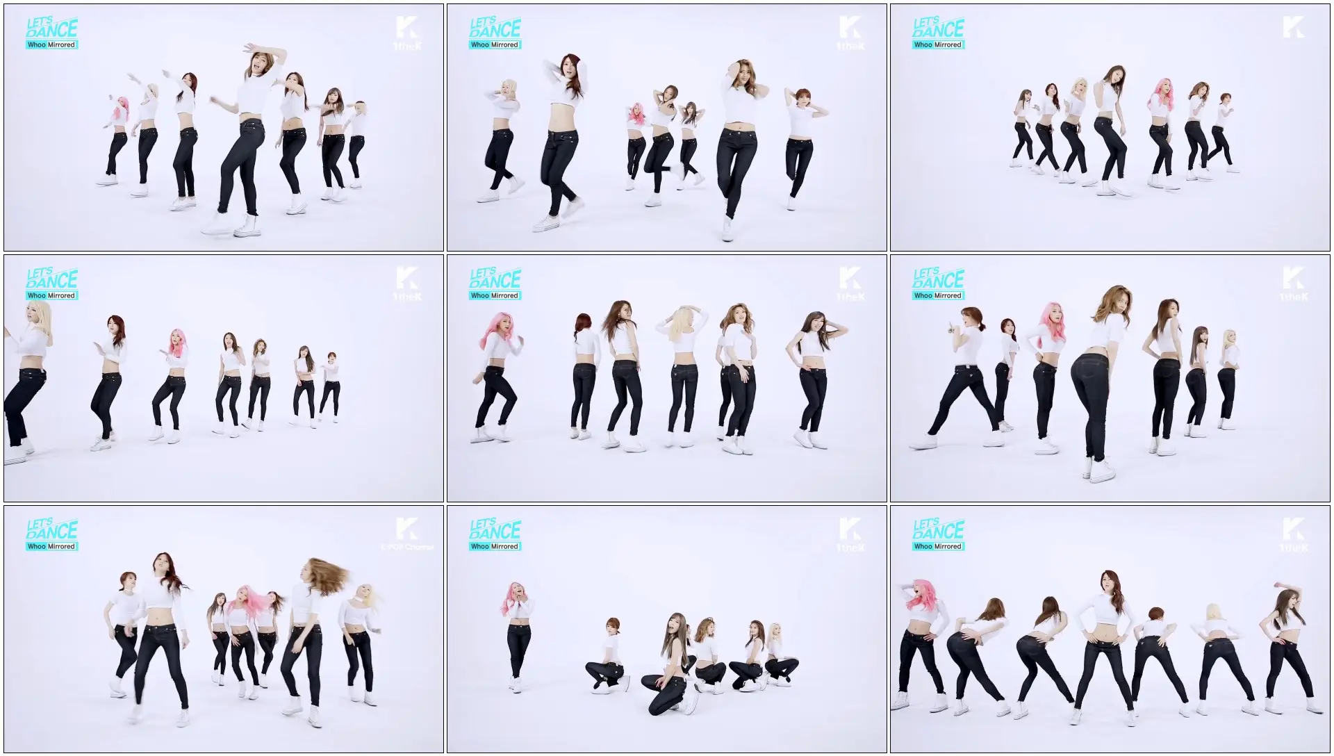 [Mirrored] RAINBOW(레인보우) _ Whoo Choreography(거울모드 안무영상)_1theK Dance Cover Contest