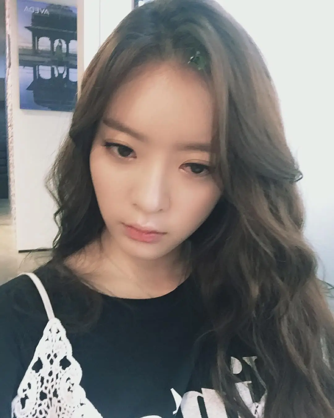 아영(달샤벳) 150915 인스타그램 - 졸리다