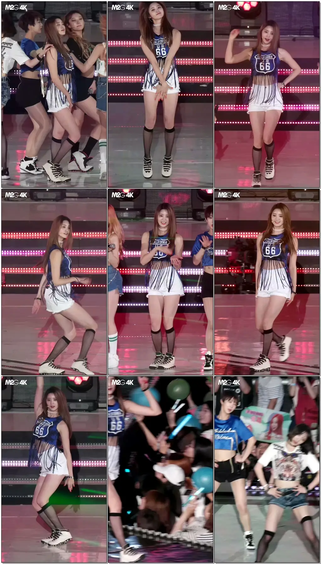 [직캠] 160617 수원 K팝 콘서트 - EXID 정화 ( 위 아래 )
