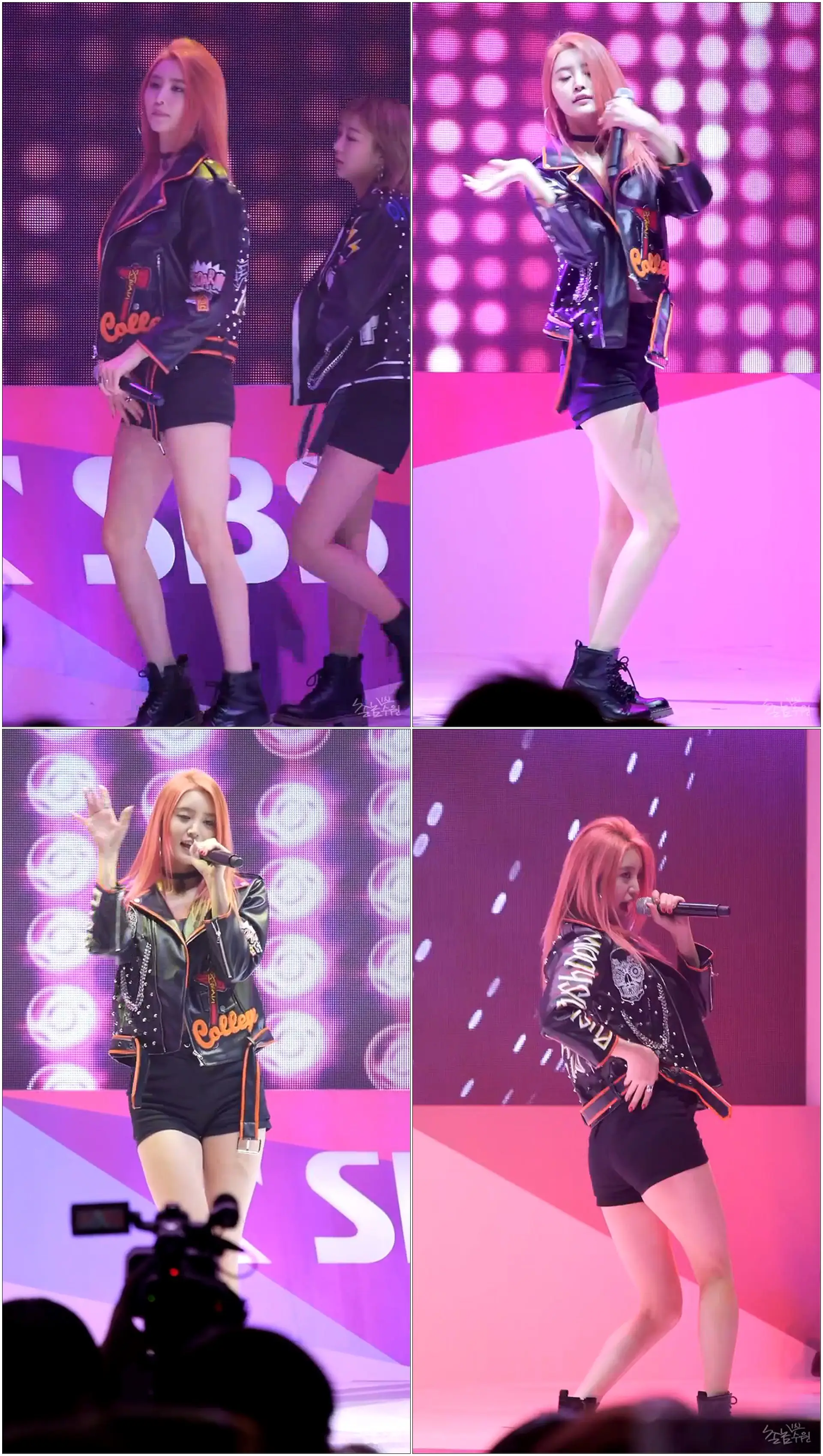 151228 SAF EXID - 핫핑크(HOT PINK) (정화) 직캠 by 수원촌놈