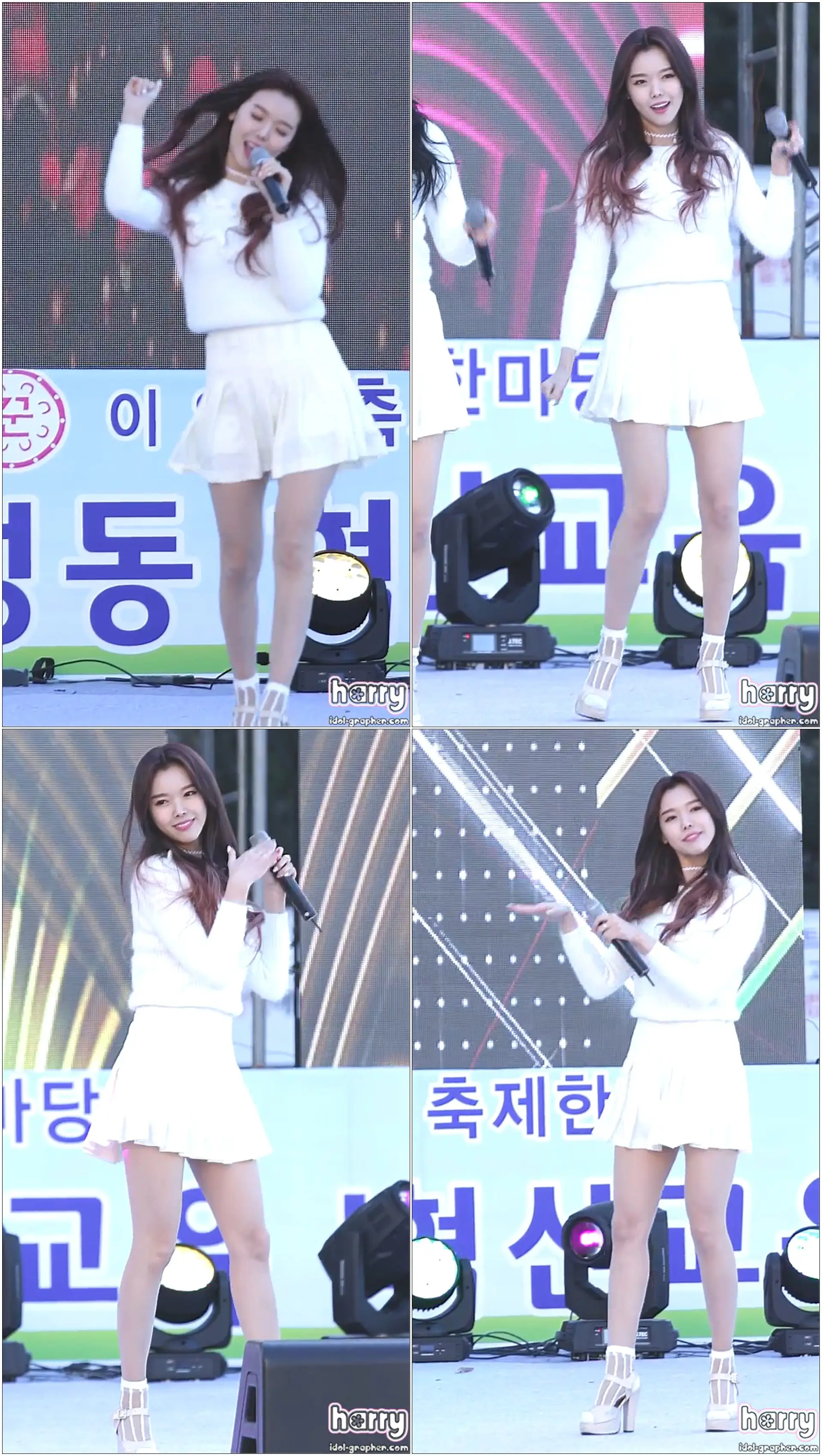 [20151217]달샤벳(Dalshabet) 세리 + 아영 직캠(fancam)  @ 성동 혁신교육 박람회