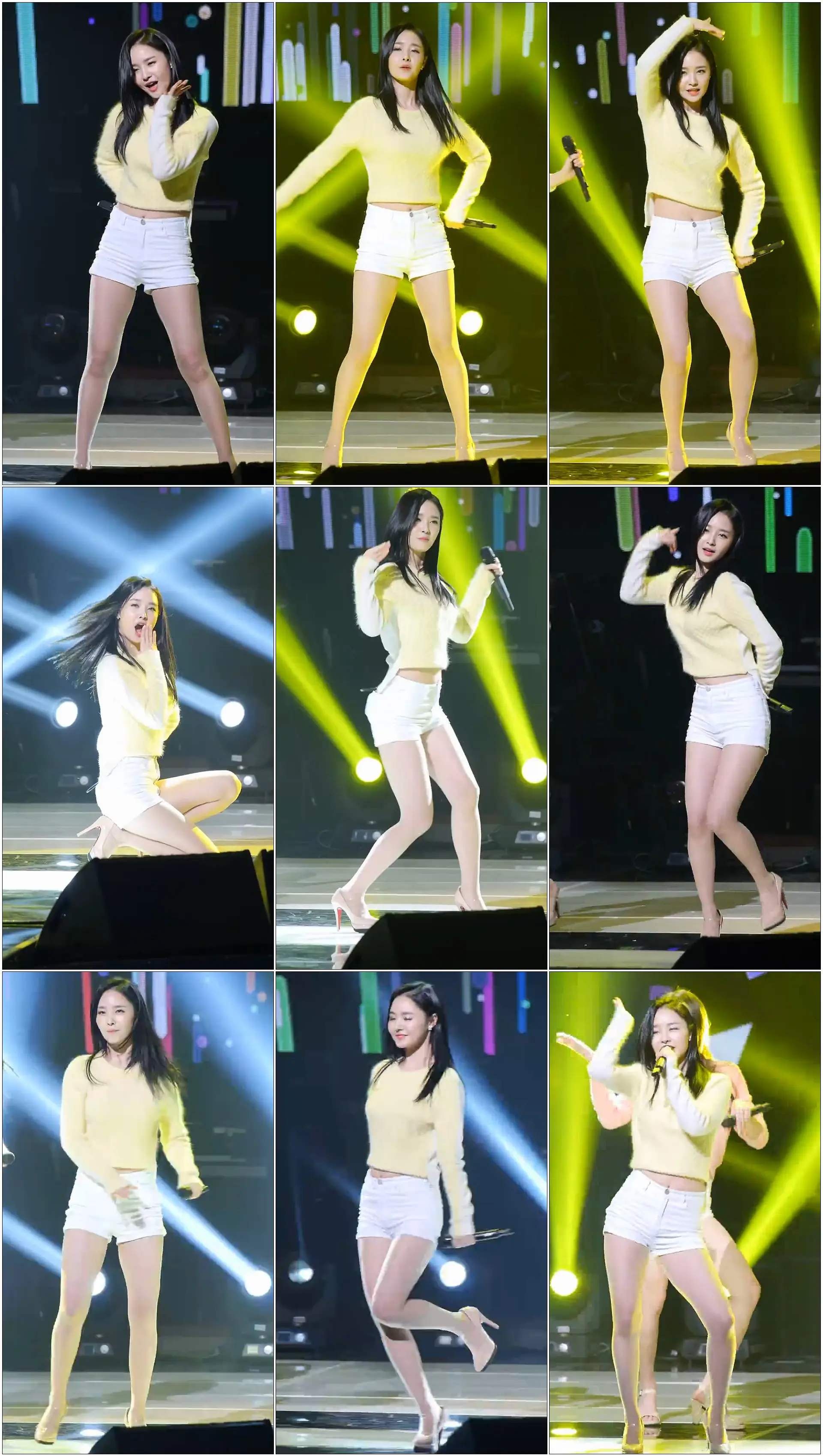 160225 이투데이 신춘음악회 달샤벳 Dalshabet (우희) - 있기 없기 [FANCAM/직캠]