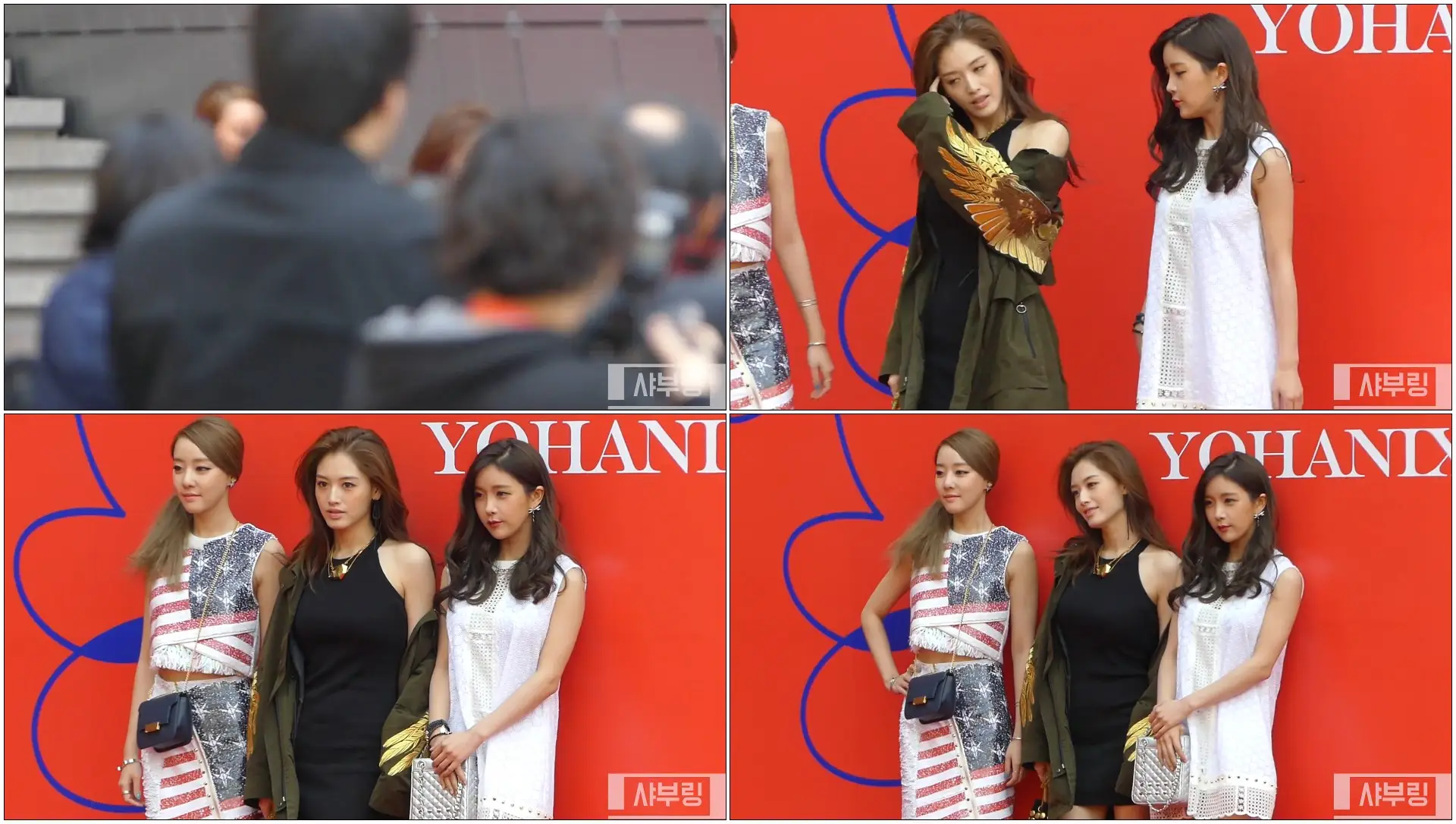 160326 레인보우 우리,재경,현영 레드카펫 @ DDP 패션위크 by 샤부링