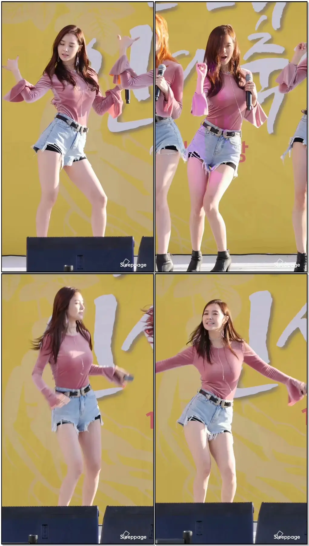 [4K/직캠/FANCAM] 161003 달샤벳 ( Dalshabet ) 금토일 ( FRI, SAT, SUN ) [우희] @ 서울인삼축제 by Sleeppage