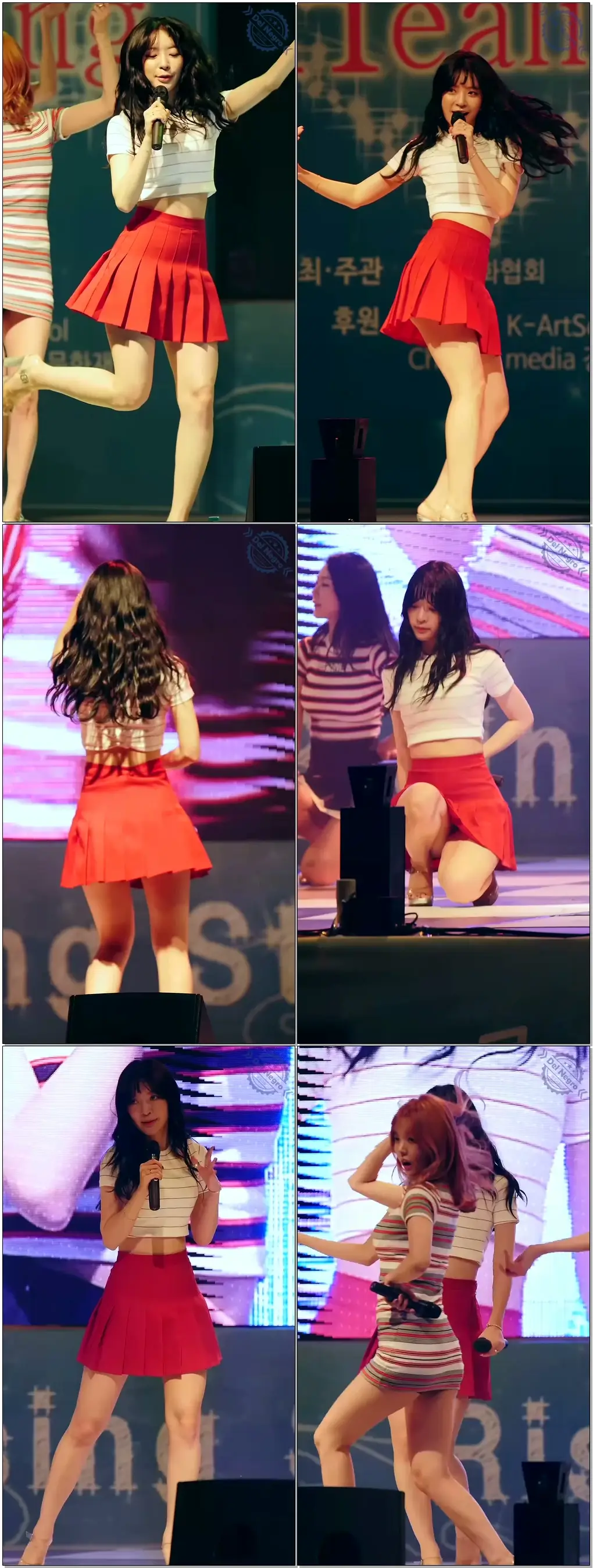 160827 안양 K-POP FESTIVAL 라이징스타를 찾아라 달샤벳 SUPA DUPA DIVA 아영 직캠 By 델네그로