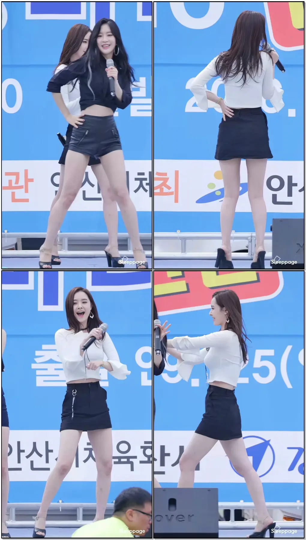 [4K/직캠/FANCAM] 160925 달샤벳 ( Dalshabet ) 미스터 뱅뱅 ( Mr. Bang Bang ) [우희] @ 안산희망마라톤 by Sleeppage