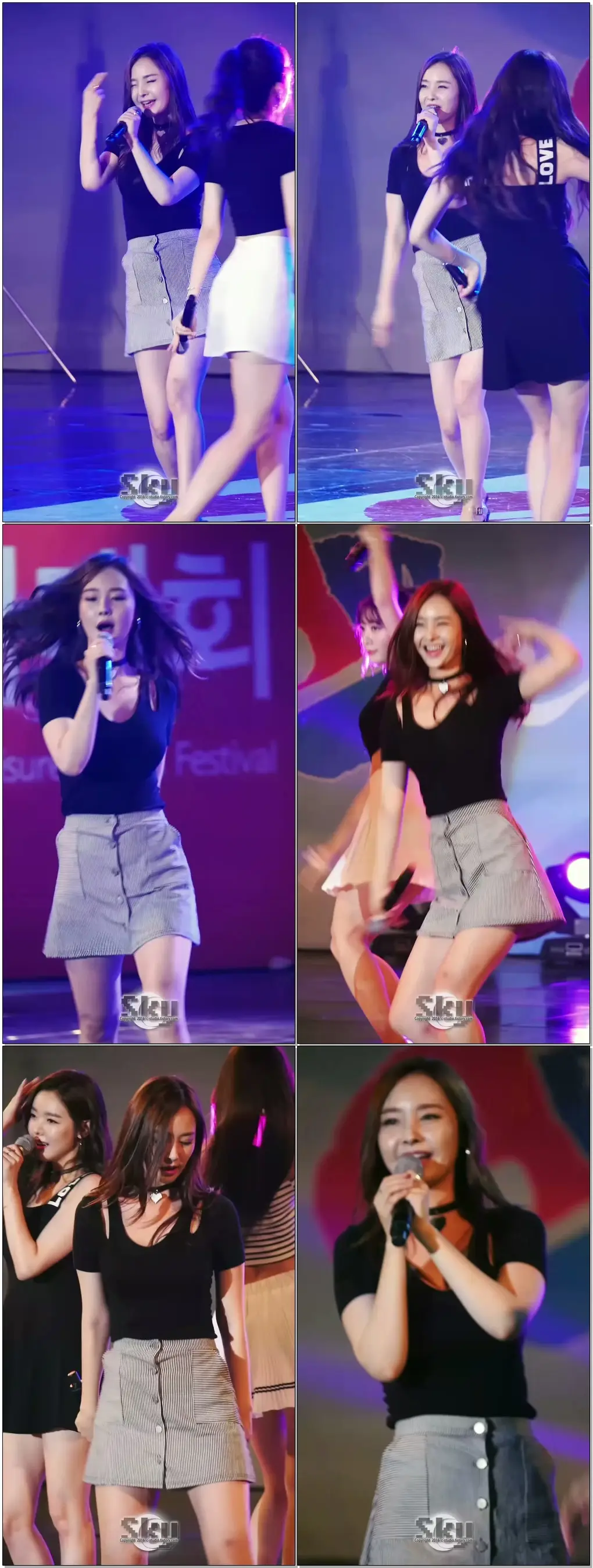 [직캠] 160813 KPOP 청소년커버페스티벌 - 달샤벳 우희 ( 너같은 )