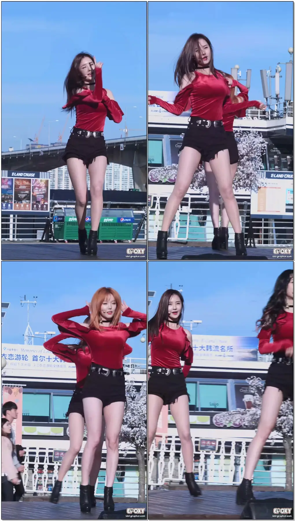 [직캠/fancam] 161009 여의도 버스킹 달샤벳 너같은 우희