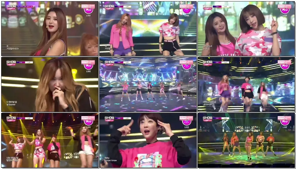 160629 EXID (이엑스아이디) - L.I.E (엘라이) @ 쇼챔피언