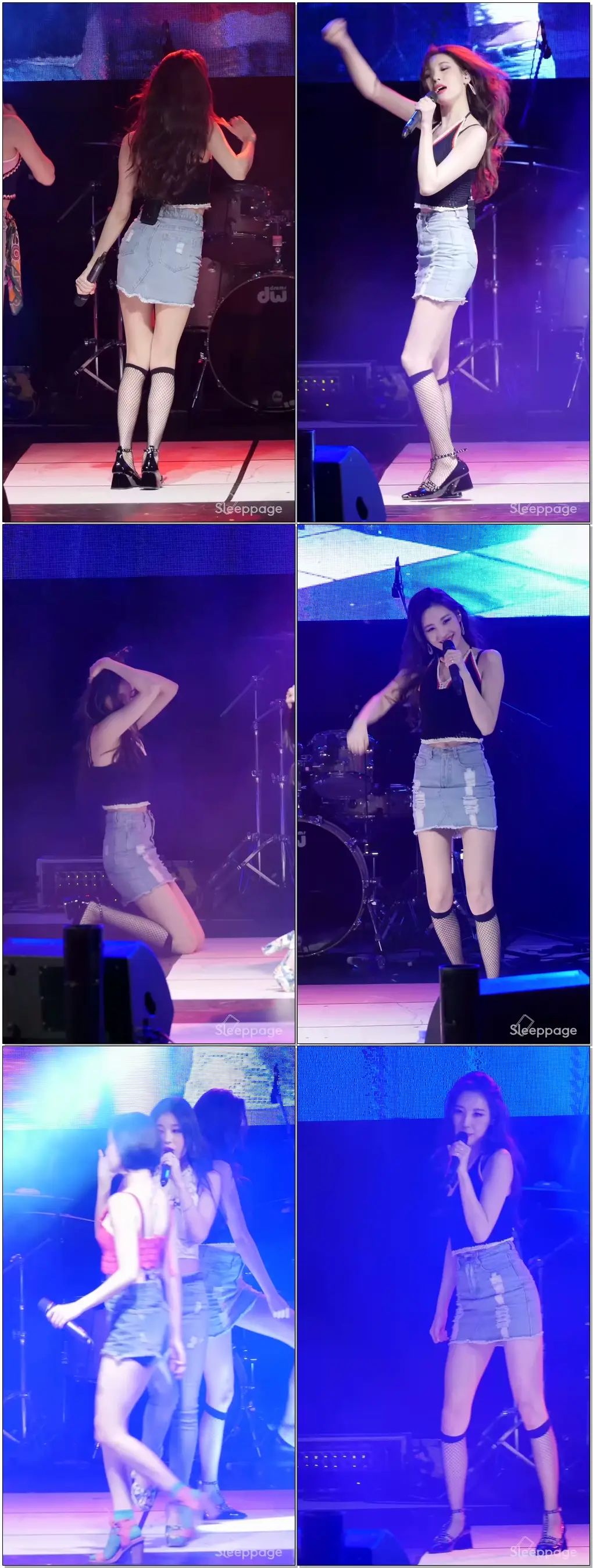 [4k/FANCAM] 160827 원더걸스 (WONDER GIRLS) WHY SO LONELY [선미] @ 평택락페스티발 By Sleeppage