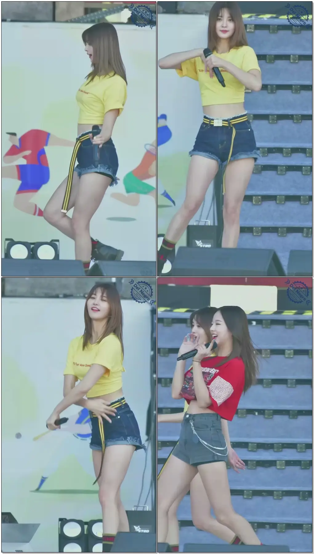 161009 함께해U 페스티벌 EXID 위 아래 정화 직캠 By 델네그로