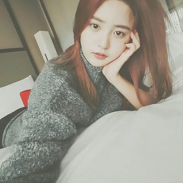 정화(EXID) 160112 인스타그램 - 턱괴쫑