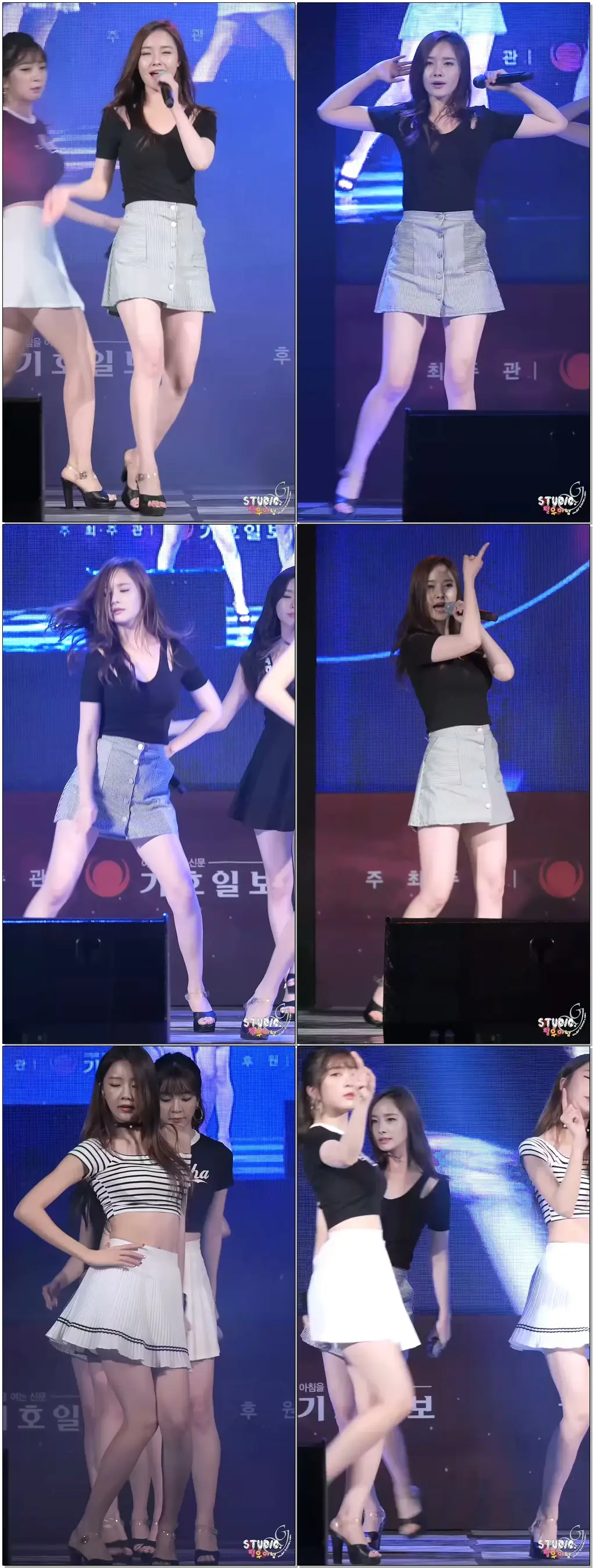 160813 달샤벳(Dalshabet) 화성행궁광장 청소년K-POP댄스경연대회 직캠(Fancam)_너 같은(우희)