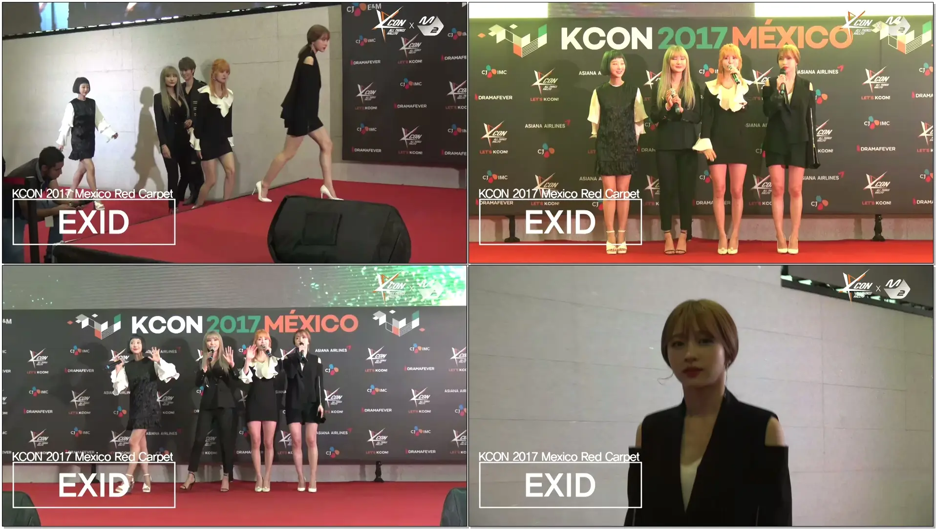 [KCON 2017 MEXICO x M2] EXID RedCarpet