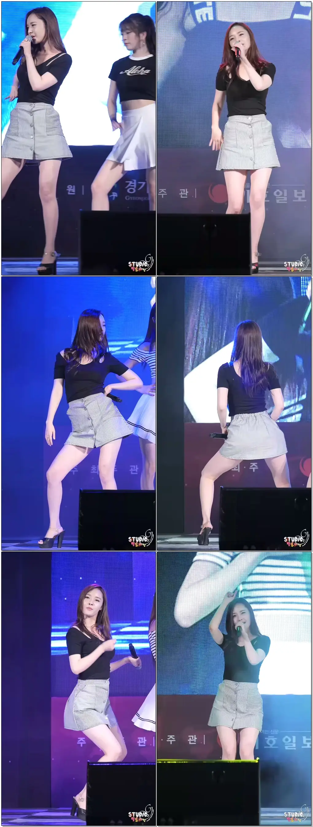160813 달샤벳(Dalshabet) 화성행궁광장 청소년K-POP댄스경연대회 직캠(Fancam)_JOKER(조커)(우희)