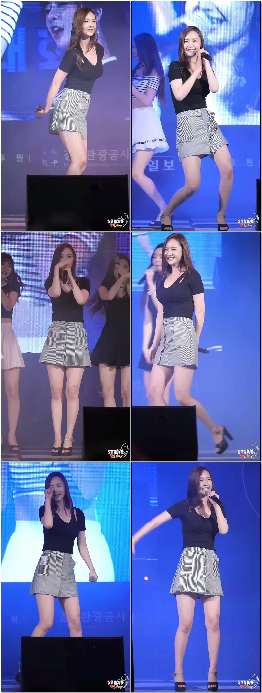 160813 달샤벳(Dalshabet) 화성행궁광장 청소년K-POP댄스경연대회 직캠(Fancam)_있기 없기(우희)