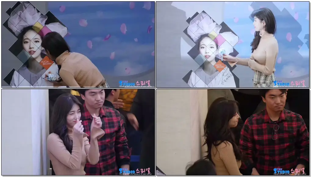 161125 클라렌 팬사인회 수지 직캠 (너무해 춤) 마무리 이벤트 Suzy fancam by Spinel