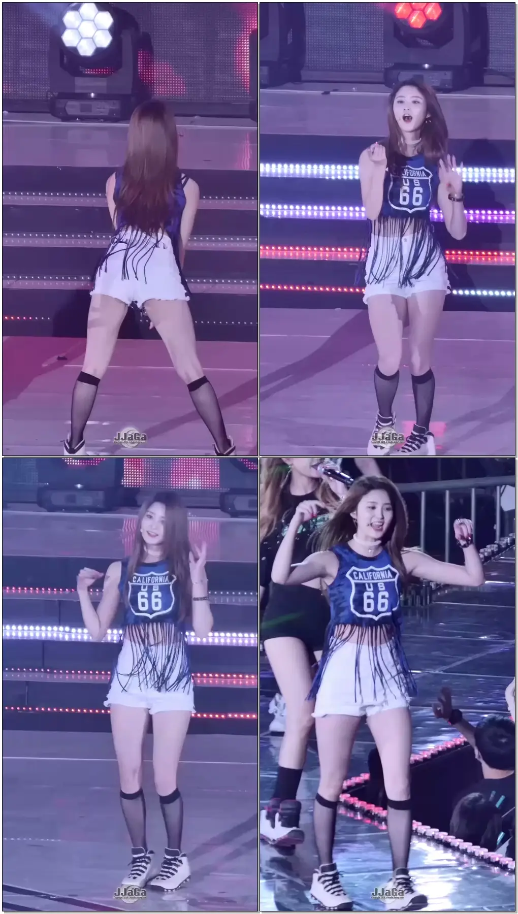 [160617] EXID 수원 K-POP 수퍼 콘서트 위아래 정화 직캠 By.JJaGa