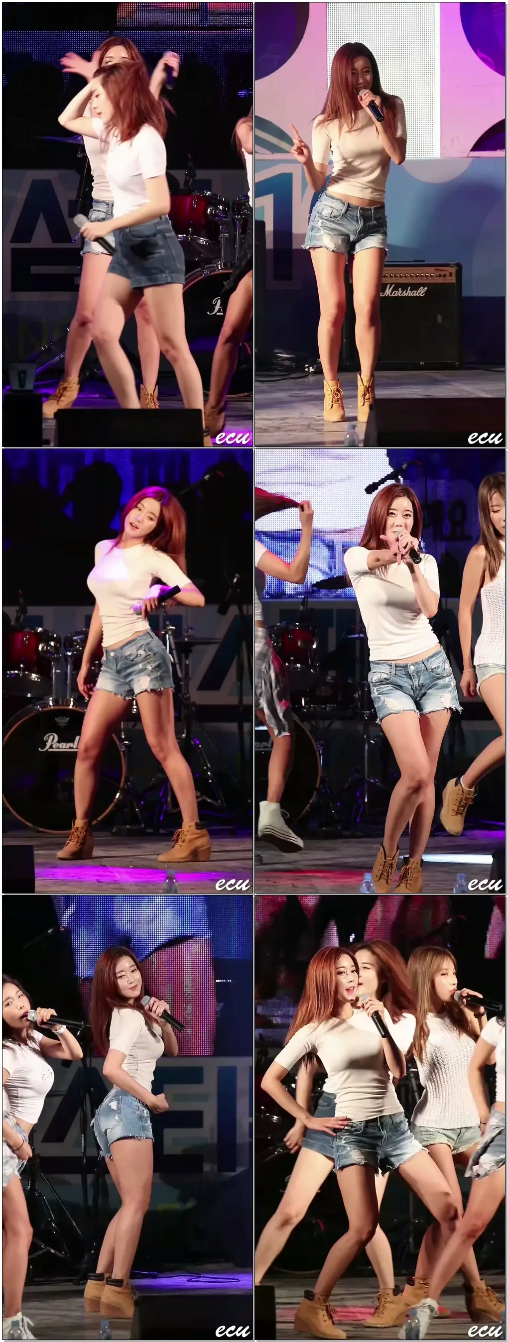160814 레인보우 (RAINBOW) 승아 (Seung Ah) A (에이) 남해 상주 써머 페스티벌 직캠 [fancam] by ecu