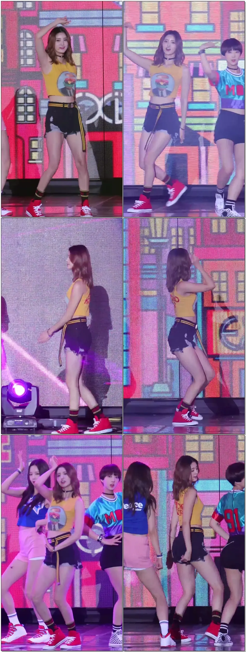 [직캠/Fancam] 160814 DMZ콘서트 EXID - 위아래 정화