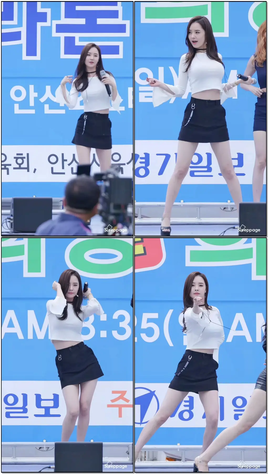 [4K/직캠/FANCAM] 160925 달샤벳 ( Dalshabet ) 너 같은 ( Someone like U ) [우희] @ 안산희망마라톤 by Sleeppage
