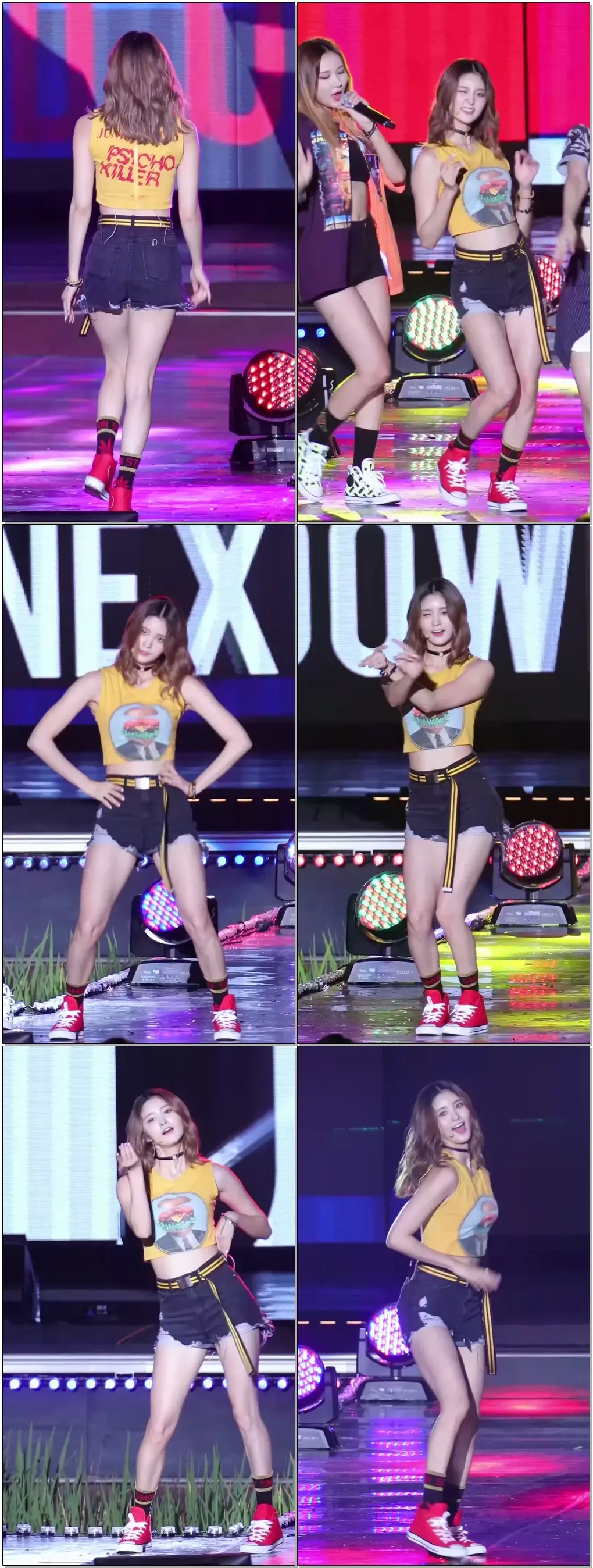 [직캠/Fancam] 160814 DMZ콘서트 EXID - 위아래 정화