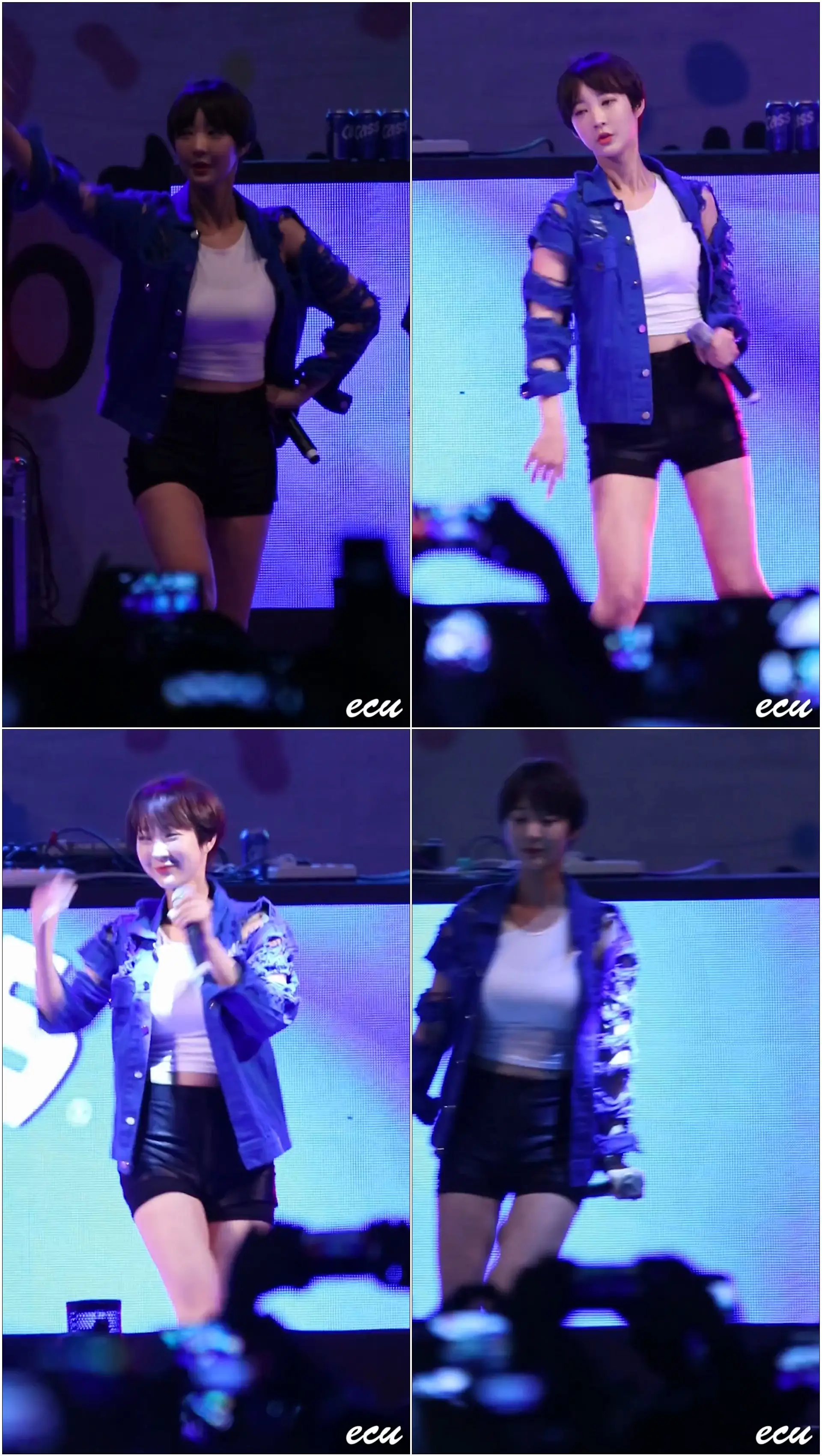 160512 EXID 혜린 (Hyelin) 위아래 (Up & Down) 경성대학교 축제 카스 콘서트 직캠 [fancam] by ecu