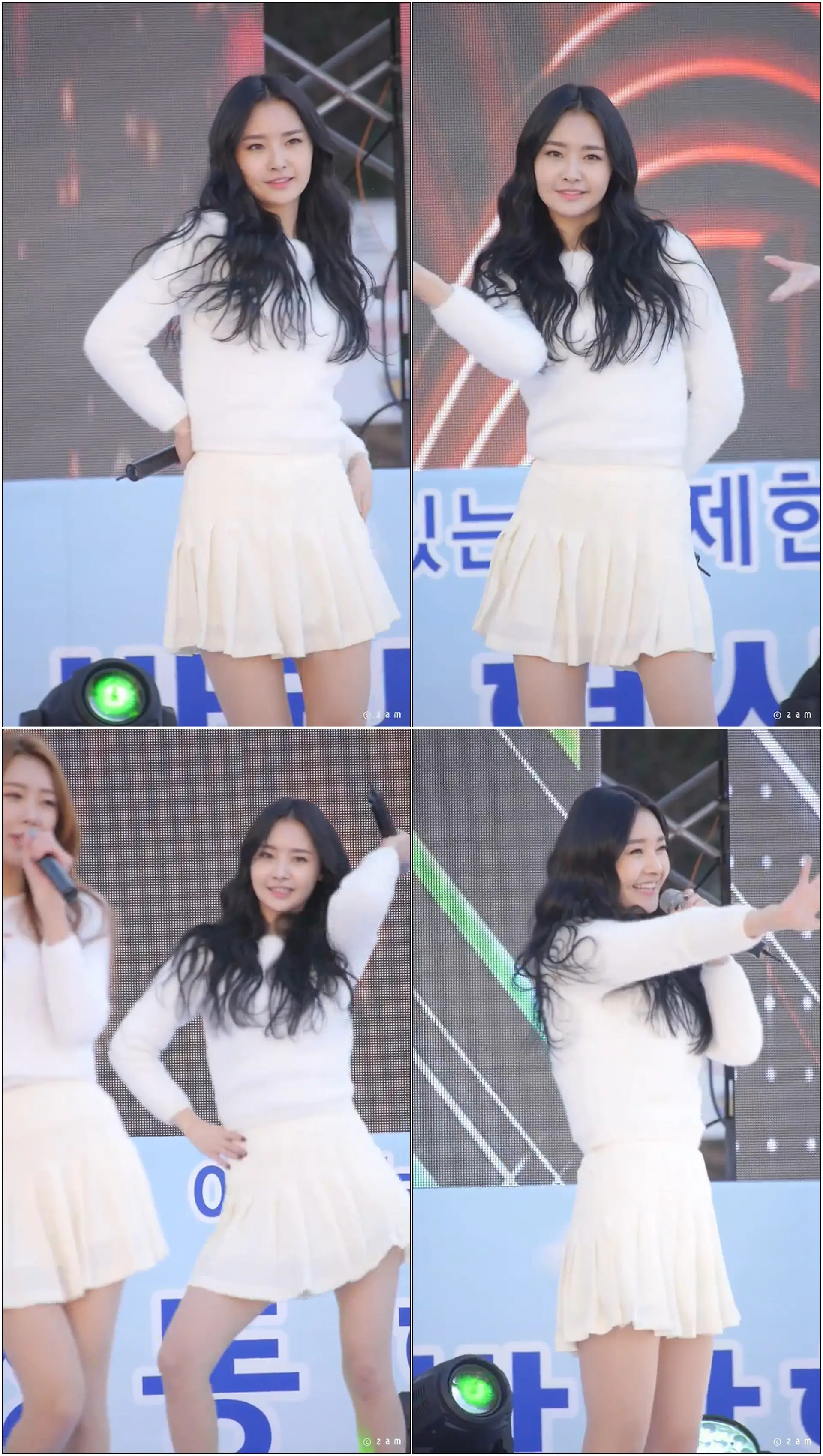 151217 달샤벳 DalShabet 우희 + 세리 (성동혁신교육박람회 왕십리광장) 직캠 fancam by zam