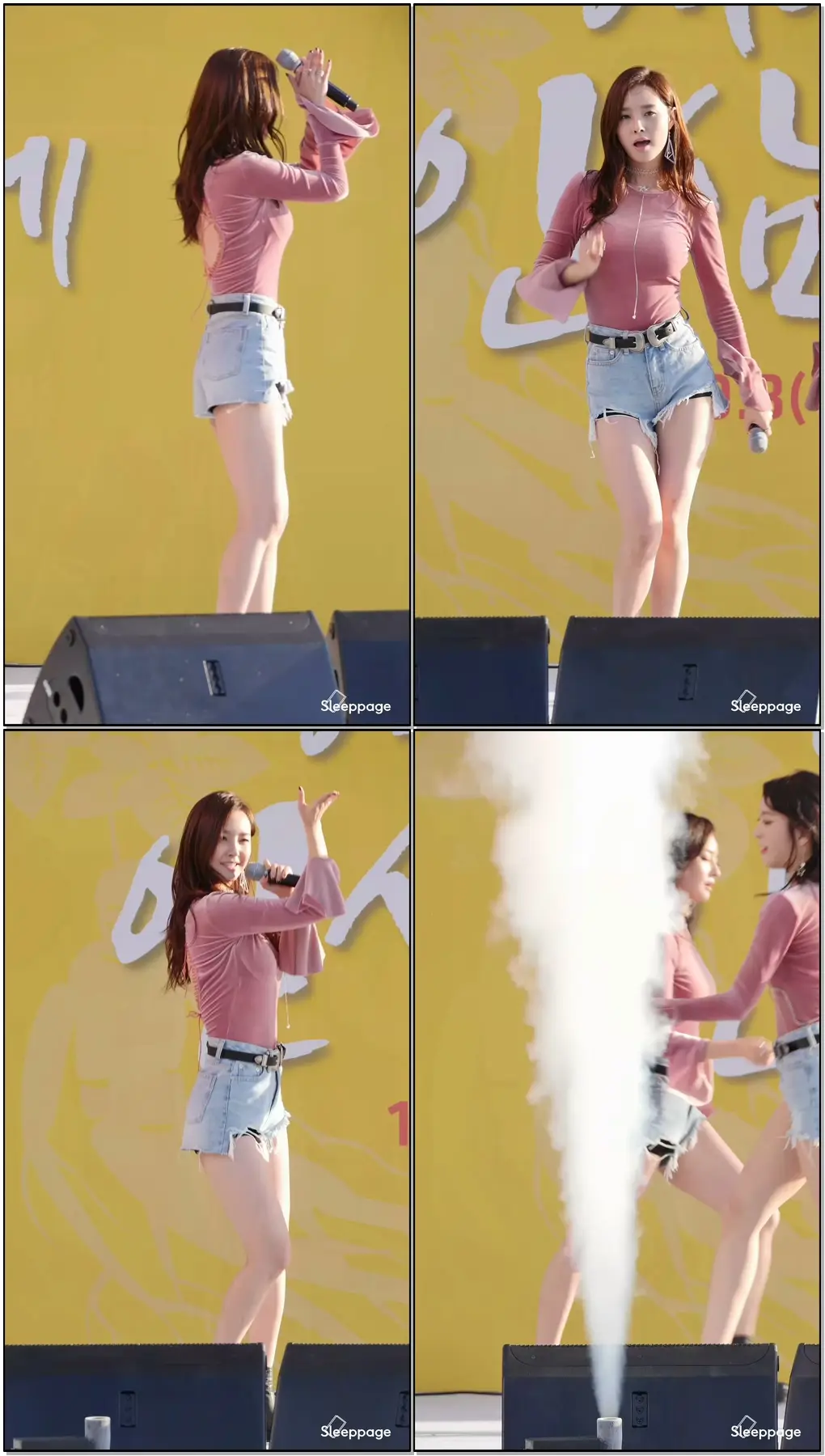 [4K/직캠/FANCAM] 161003 달샤벳 ( Dalshabet ) 너 같은 ( Some one like U )[우희] @ 서울인삼축제 by Sleeppage