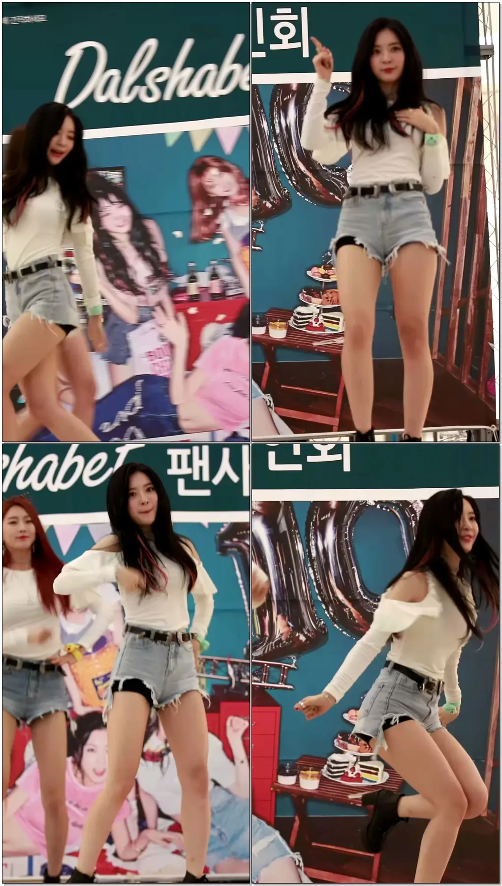 161015 달샤벳(Dal★shabet) _ 금토일(FRI. SAT. SUN) 영등포팬싸인회 직캠 아영(조아영) Focus Ver.
