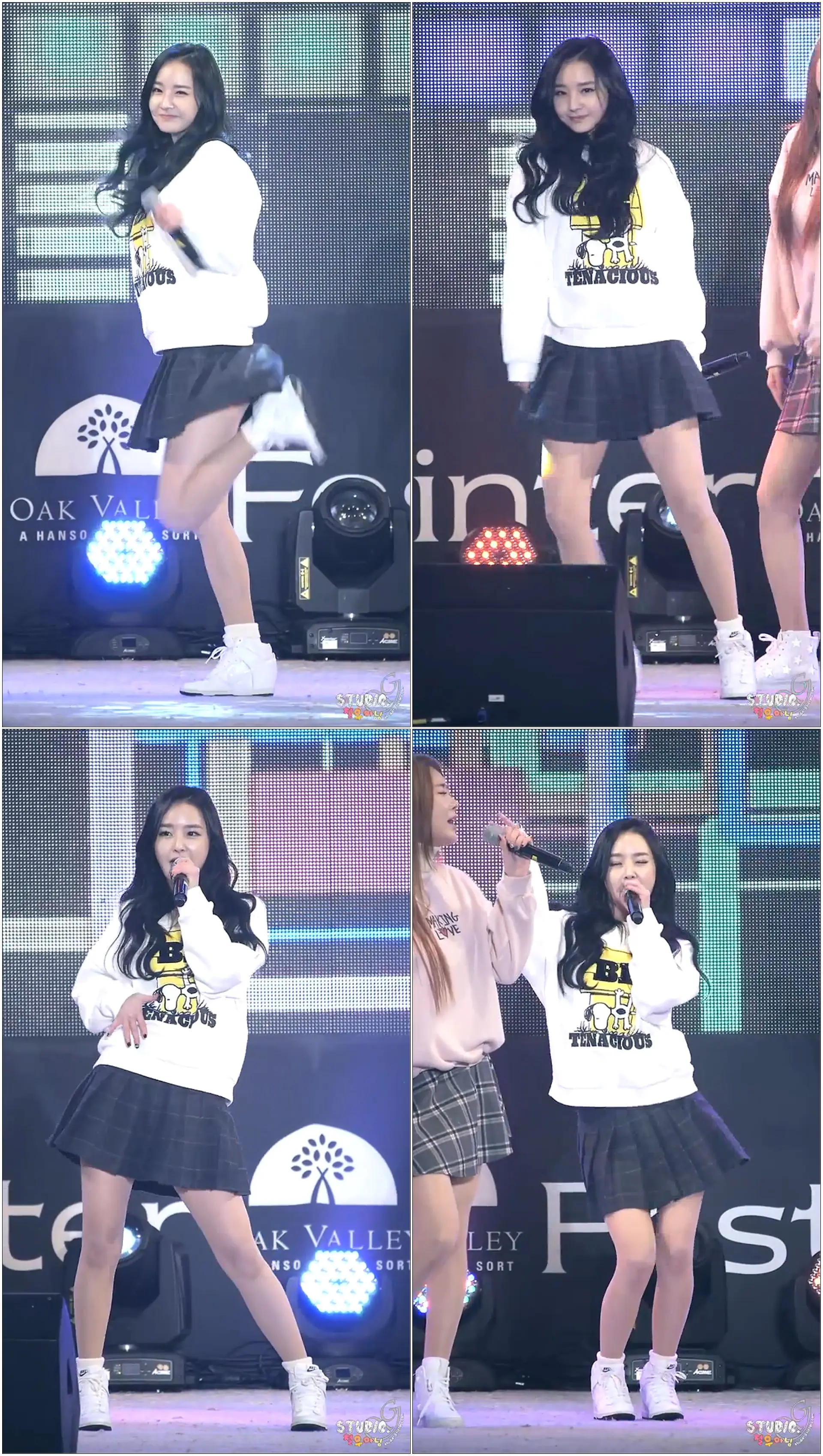 151224 우희(Dalshabet) 오크밸리 윈터페스티발 직캠(Fancam)