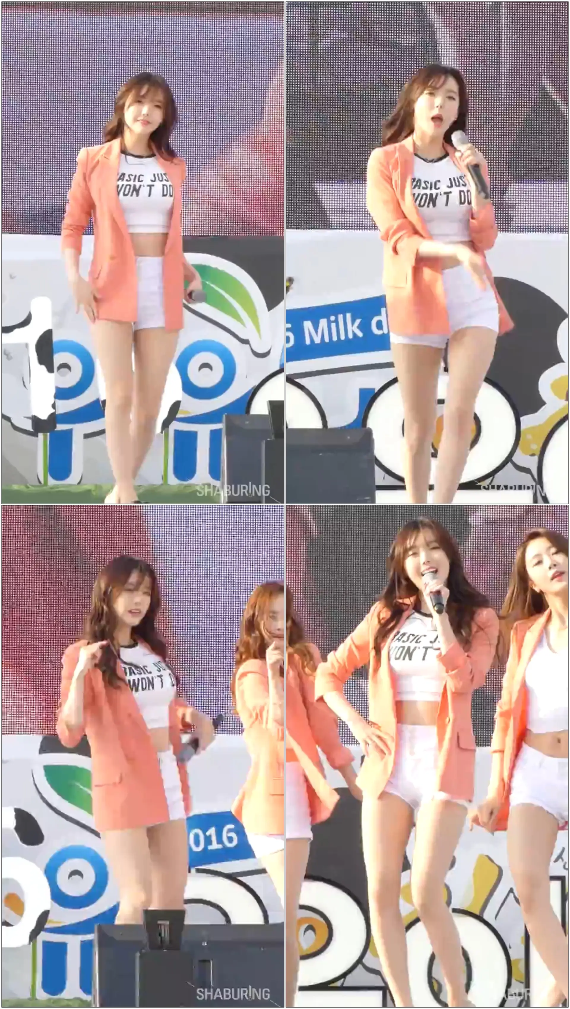 160528 달샤벳(DAL★SHABET) 세리 너같은(Someone Like U) @ 우유의날 특집 KFM 라쇼 by 샤부링