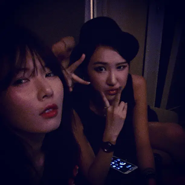 130822 현아 인스타그램 업뎃 With LE&정화