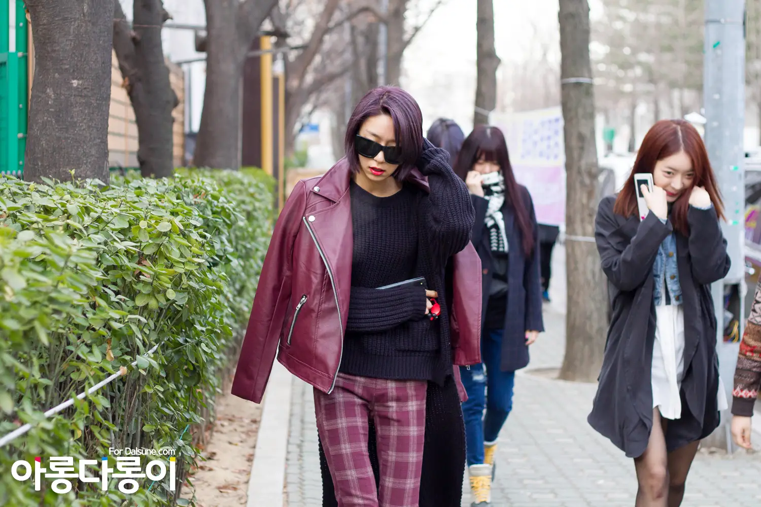 달샤벳 직찍 - 140207 뮤뱅 출근길 모음 by 달순이닷컴