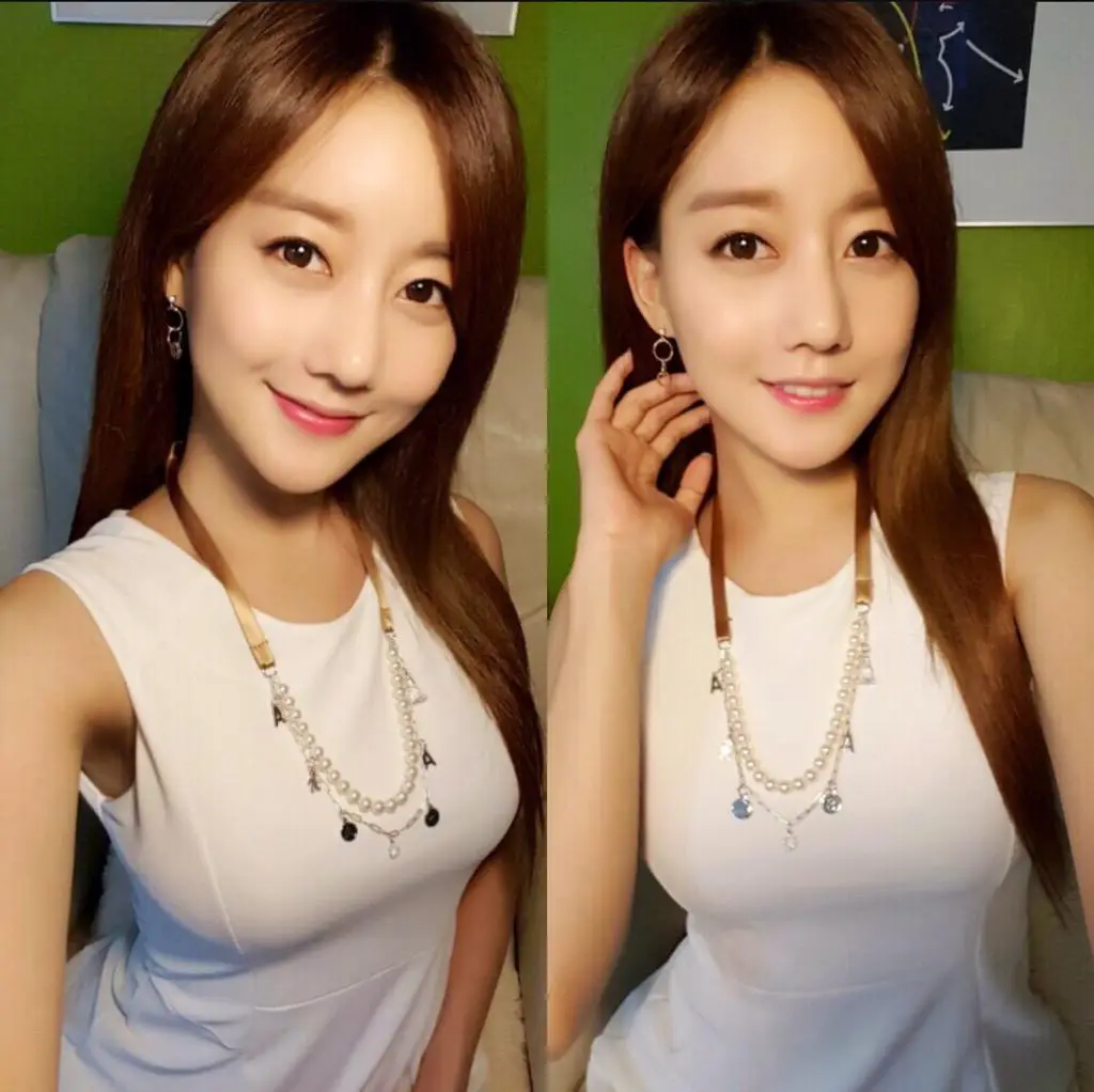 승아(레인보우) 150623 트윗 - 저번에 만든 목걸이와 귀걸이 착용샷을 원하시는 분들을 위해서..!